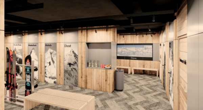 Jungfrau Suite, La Plagne: Centre ski chalet, image 8